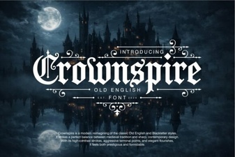 Crownspire Font: Elegant Typography for Creative Projects