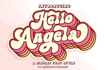 Hello Angela Font: Elegant Typography for Creative Projects