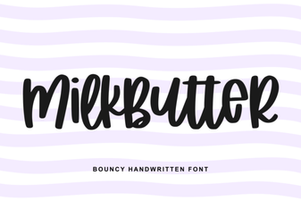 Milkbutter Font: Elegant Typography for Creative Projects